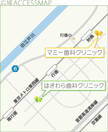 〒272-0137 千葉県市川市福栄2丁目-11-15 はぎわら歯科クリニック